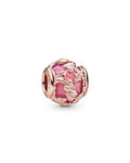 Charm Foglie Rosa