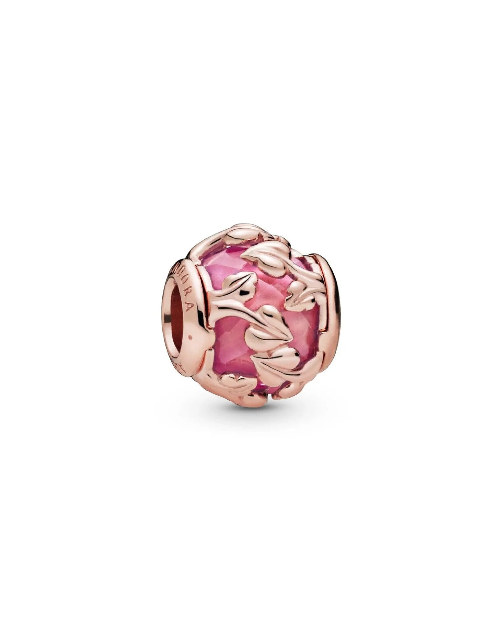Charm Foglie Rosa