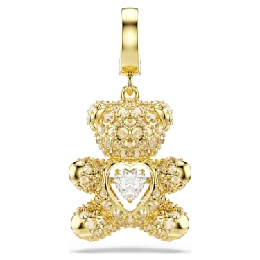 Charm Idyllia Taglio misto Orsetto Placcato color oro - CHARM