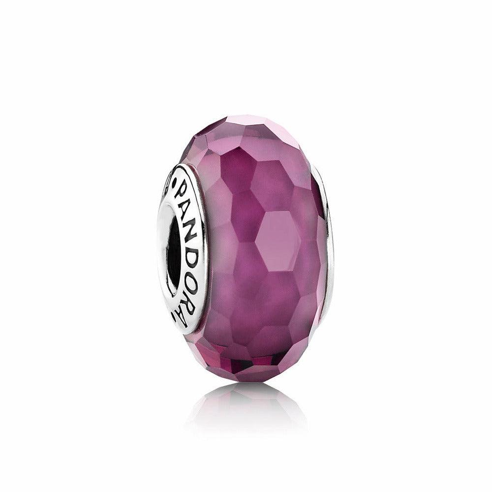 CHARM IN VETRO DI MURANO SFACCETTATO VIOLA - 791071 - CHARM | PANDORA