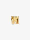 Charm Lettera M piccola Finitura in Oro - CHARM