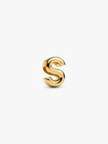 Charm Lettera S piccola Finitura in Oro - CHARM