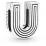 Charm Lettera U Collezione Pandora Reflexions