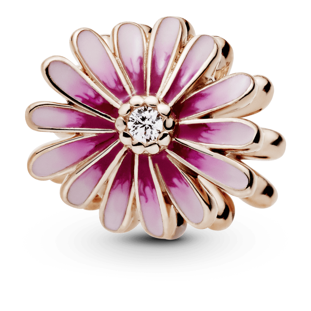 Charm Margherita rosa