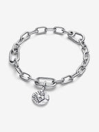 Charm Medallion Cuore Sacro ’Amor Vincit Omnia’ Argento Sterling 925 - CHARM