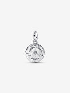Charm Medallion Cuore Sacro ’Amor Vincit Omnia’ Argento Sterling 925 - CHARM