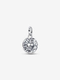 Charm Medallion Cuore Sacro ’Amor Vincit Omnia’ Argento Sterling 925 - CHARM