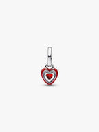 Charm Mini Pendente Red Chakra Heart Pandora ME Argento Sterling 925 - CHARM