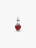 Charm Mini Pendente Red Chakra Heart Pandora ME Argento Sterling 925 - CHARM