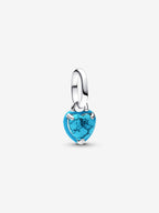 Charm Mini Pendente Turqoise Chakra Heart Pandora ME Argento Sterling 925 - CHARM