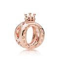 Charm O Coronata Logo Pandora Rosè - CHARM
