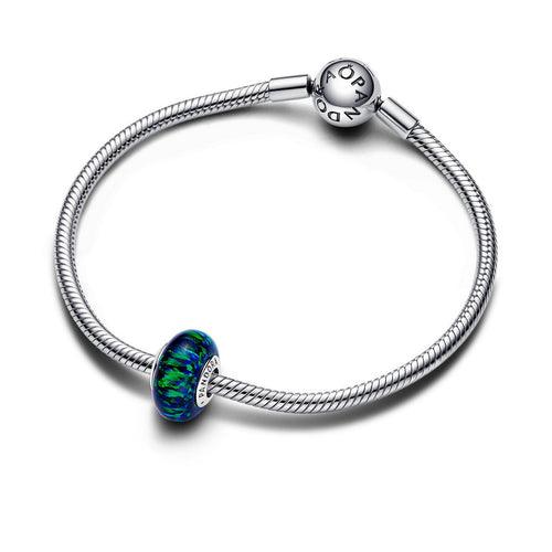 Charm Opale Verde e Blu