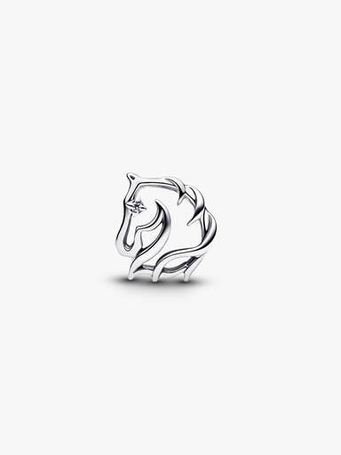 Charm Openwork Cavallo Argento Sterling 925 - CHARM