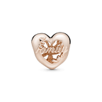 Charm Openwork Cuore Albero della Famiglia