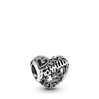 Charm Openwork Cuore della Famiglia