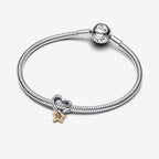 Charm Openwork Cuore e Stella ’My Lucky Star’ - CHARM