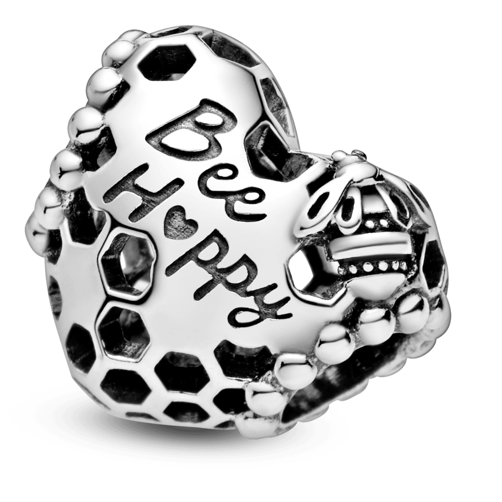 Charm Openwork Cuore Nido D’ape