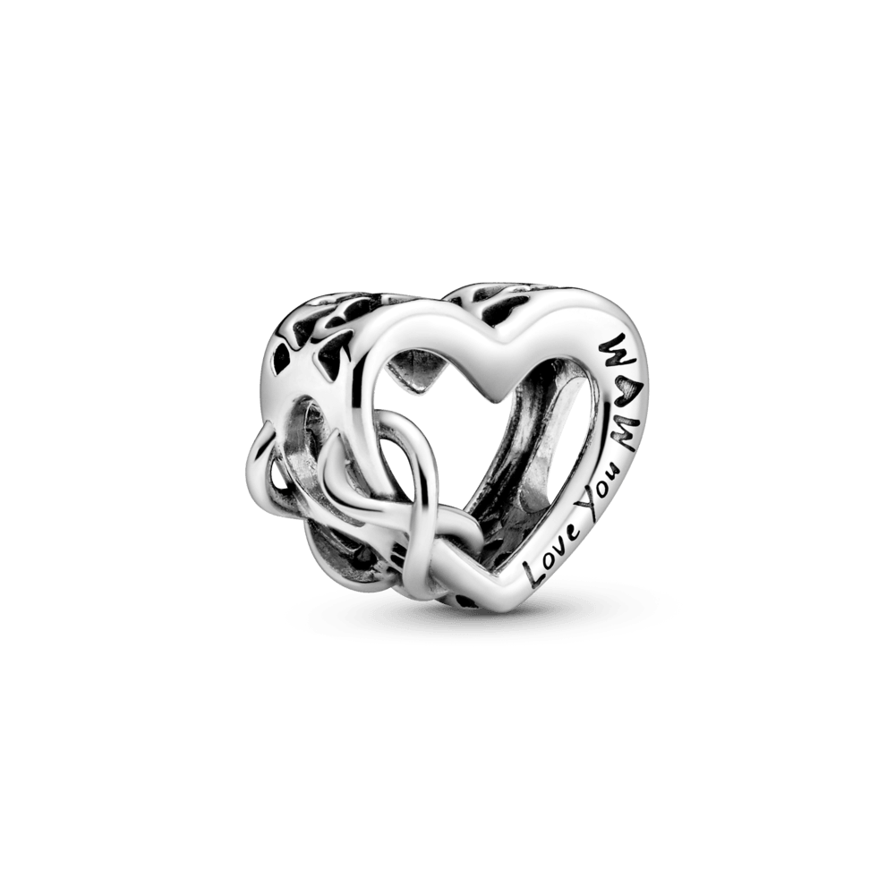 Charm Openwork Cuore"Ti Amo Mamma"