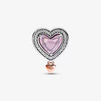 Charm Openwork Mamma con Cuore Pendente