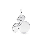 Charm Pandora Disney in argento Minnie Mouse da incidere - CHARM
