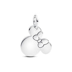 Charm Pandora Disney in argento Minnie Mouse da incidere - CHARM
