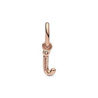 Charm pendente Alfabeto con lettera j