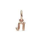 Charm pendente Alfabeto con lettera n