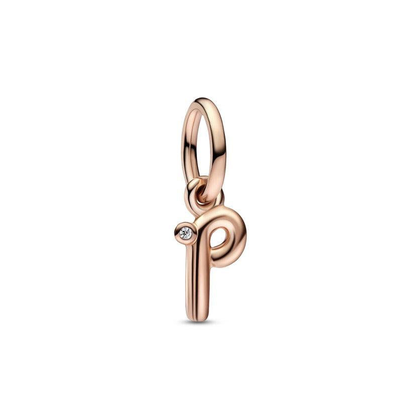 Charm pendente Alfabeto con lettera p