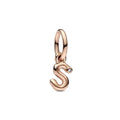 Charm pendente Alfabeto con lettera s