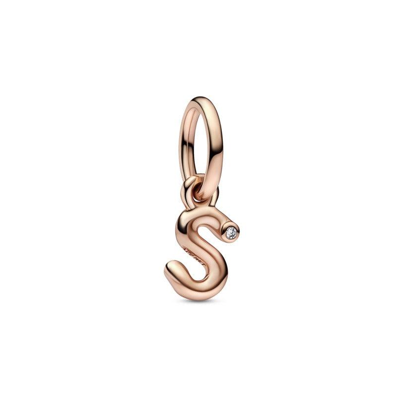 Charm pendente Alfabeto con lettera s