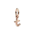 Charm pendente Alfabeto con lettera t