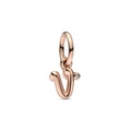 Charm pendente Alfabeto con lettera v