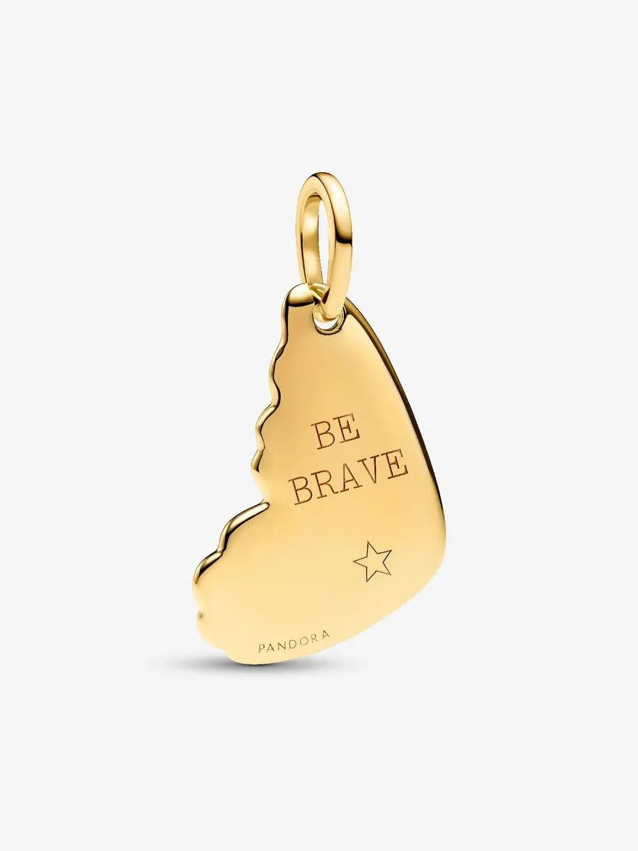 Charm Pendente Ali di Farfalla da incidere - CHARM