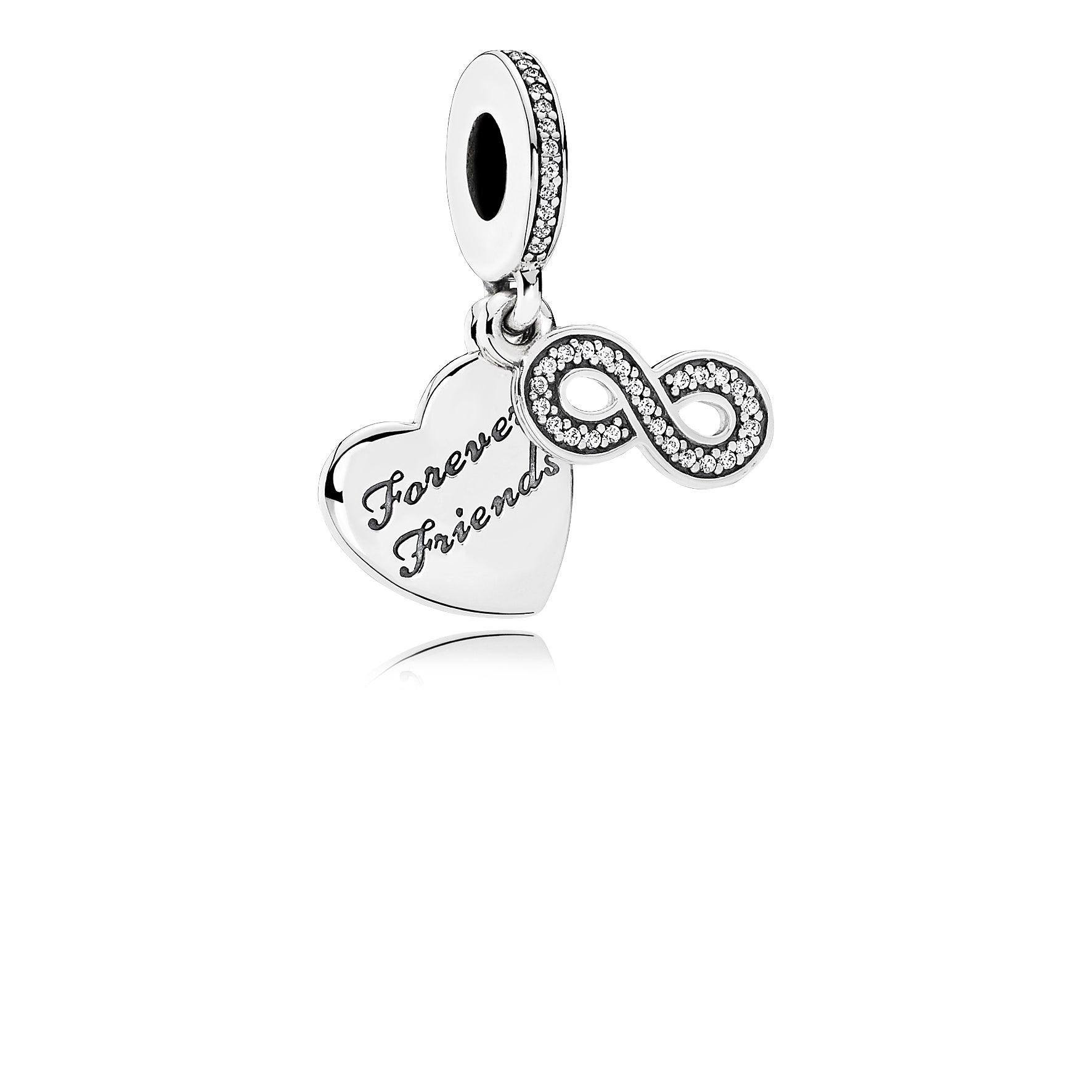 Charm Pendente Amiche per Sempre