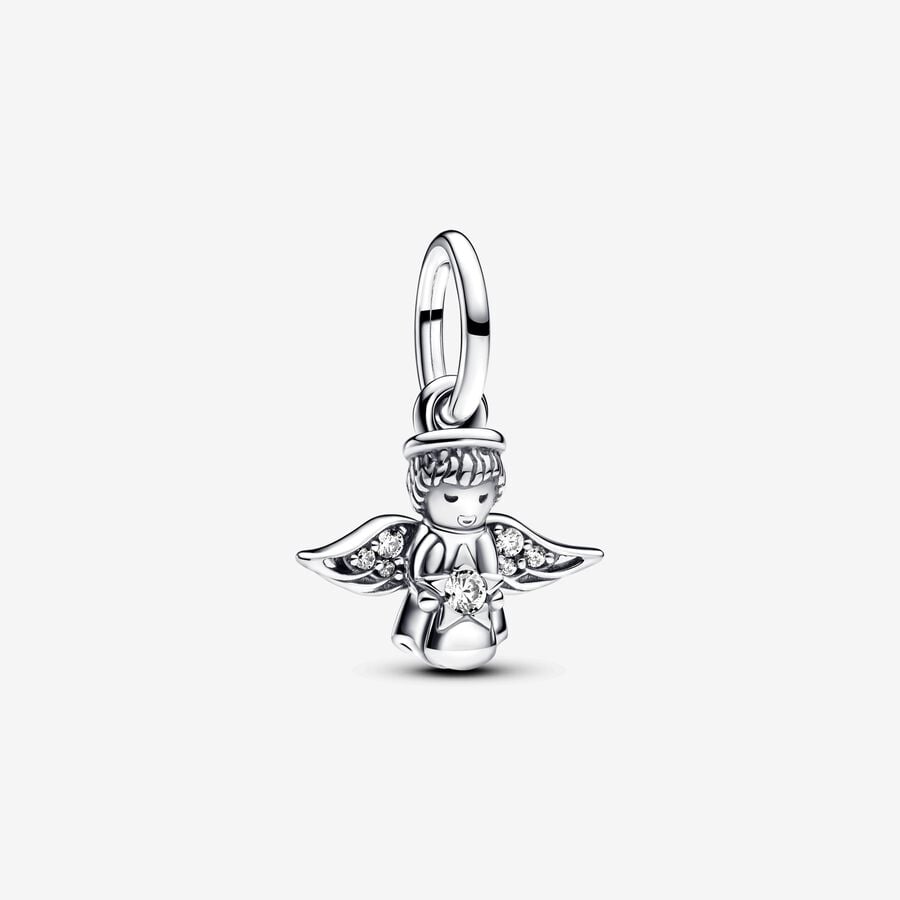 Charm Pendente Angelo e Stella - CHARM