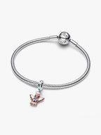 Charm Pendente Angelo Pan di Zenzero Argento Sterling 925 - CHARM