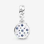 Charm Pendente Babbo Natale sulla Luna