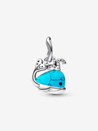 Charm Pendente Balena Turchese Argento Sterling 925 - CHARM