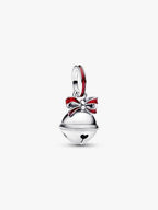 Charm Pendente Campanella di Natale Argento Sterling 925 - CHARM