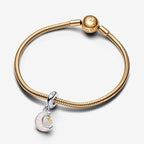Charm Pendente Chiave della Luna