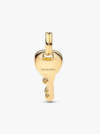 Charm Pendente Chiave ’No Duplicates’ Finitura in Oro - CHARM