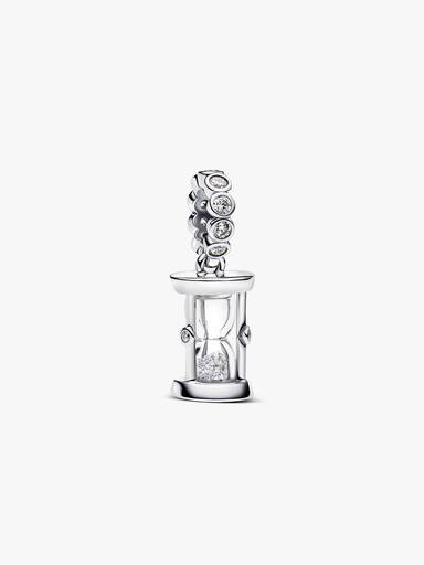 Charm Pendente Clessidra ’Time is Precious’ Argento Sterling 925 - CHARM