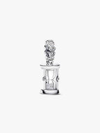 Charm Pendente Clessidra ’Time is Precious’ Argento Sterling 925 - CHARM