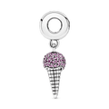 Charm Pendente Cono Gelato Pavé