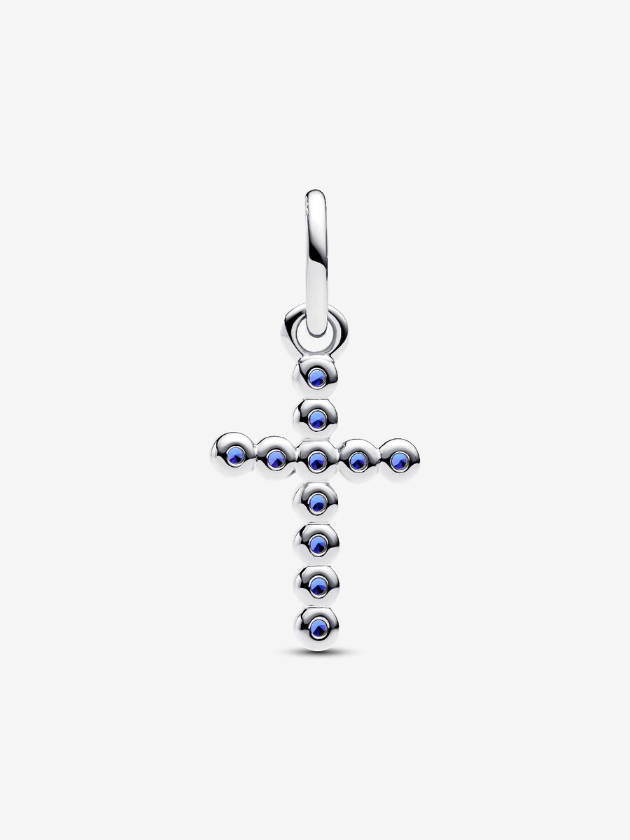Charm Pendente Croce Luminosa Argento Sterling 925 - CHARM