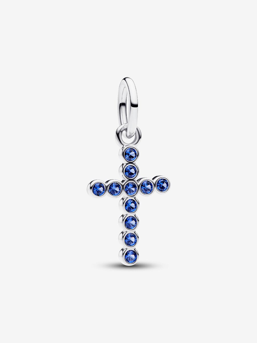 Charm Pendente Croce Luminosa Argento Sterling 925 - CHARM