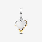 Charm Pendente Cuore con Freccia da incidere - CHARM