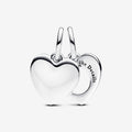 Charm Pendente Cuore con Lente di Ingrandimento - CHARM