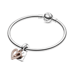 Charm Pendente Cuore Disegnato