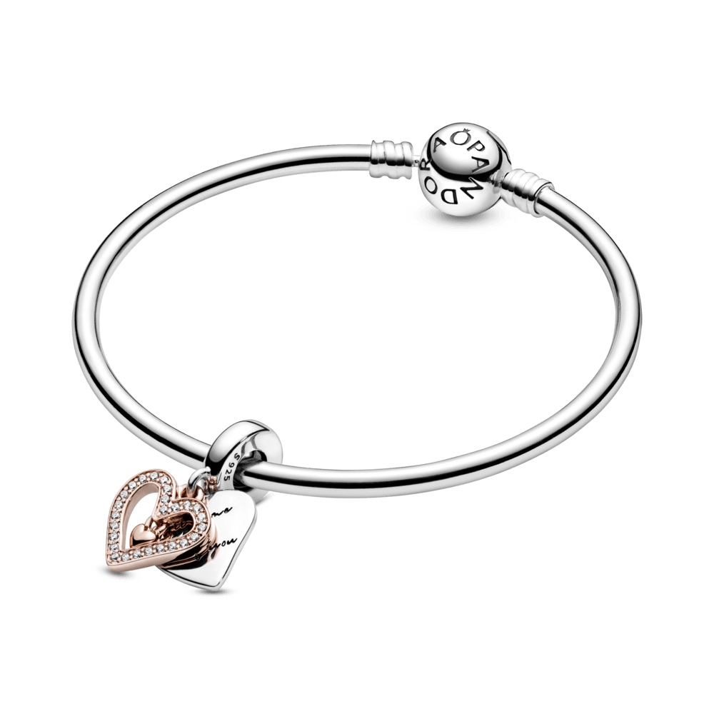 Charm Pendente Cuore Disegnato